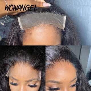 Body Wave Bundles with HD Lace Closure Peruvian Hair Bundles with Frontal Remy Hair Invisible Lace Melt Skins Hair Extensions