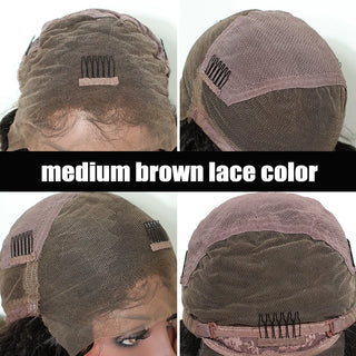 WDBY Beauty – Afro Kinky Curly Full Lace Human Hair Wig (Virgin HD Transparent Lace)