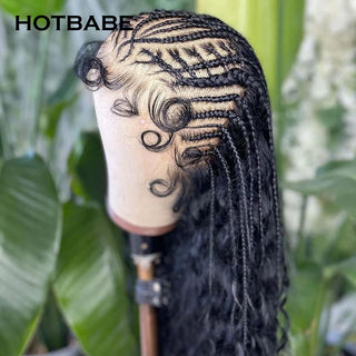 WDBY Beauty Deep Curly Full Lace Human Hair Wig – 13x6 HD Brazilian Lace Frontal Wig