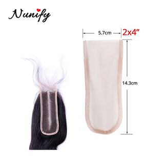 Nunify 4x4 2x4 2x6 Closure Lace Wigs Net Swiss Net For Lace Wig Base Cap Lace Frontal Closure Material Brown Color