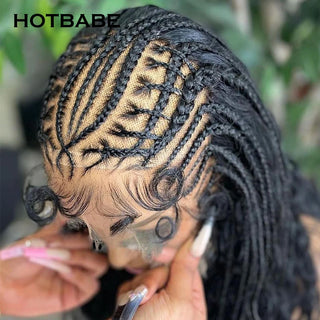 WDBY Beauty Deep Curly Full Lace Human Hair Wig – 13x6 HD Brazilian Lace Frontal Wig