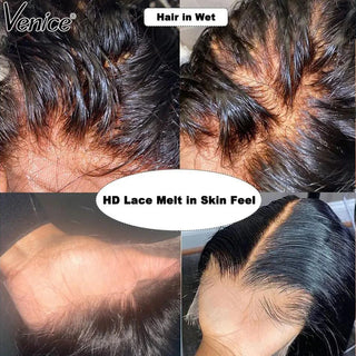 Wdbybeauty Real Brazilian HD Lace Frontal Wig 13X4 13x6 HD Lace Curly Virgin Human Hair Wig Pre Plucked Glueless 4X4 Closure Wig For Women