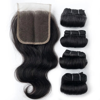 Brazilian Curly Bundles With Closure 1B/27/30/99J Ombre Bundles With Closure Remy Human Hair Weave Closure Lace Frontal