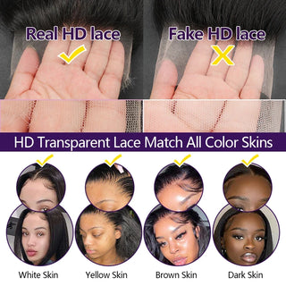 5x5 HD Lace Closure Only Bone Straight 6x6 7x7 Human Hair Closures Pre Plucked 13x4 13x6 HD Lace Frontal Only Body Wave Closure
