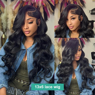 WDBY Beauty – 30–40 Inch Body Wave HD Lace Front Wig (13x4 / 13x6, Pre-Plucked with Baby Hair)
