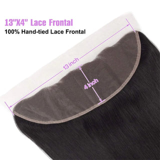 Straight 13x4 HD Lace Frontal Closure Pre Plucked 4x4 5x5 Transparent Lace Closure Brazilian Virgin Human Hair