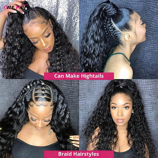 Wdbybeauty 30 Inch Full Lace Human Hair Wig Long Straight Lace Front Wigs 13x6 13x4 Lace Frontal Pre Plucked for Women Hair Extensions