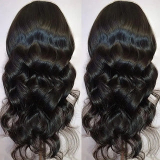 WDBY Beauty Body Wave 13x4 Glueless Lace Front Wig – Long Pre-Plucked Synthetic Wig
