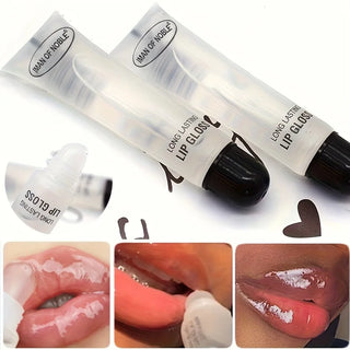 6pcs Glossy Finish Lip Gloss, Moisturizing Cream for All skin Types,Non-Sticky Hydrating Lip Oil, Long-Lasting Shine for Dry Lip