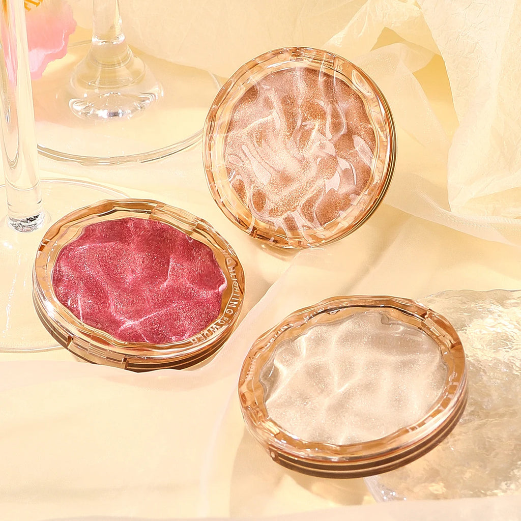 High gloss powder, clear and sparkling, with delicate texture and a light and natural makeup feel,, for All Skin Tones