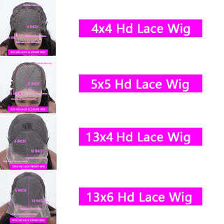 WDBY Beauty 13x6 Body Wave Lace Front Wig – 26+ Inch Brazilian Remy Human Hair (Glueless, Light Brown Lace)