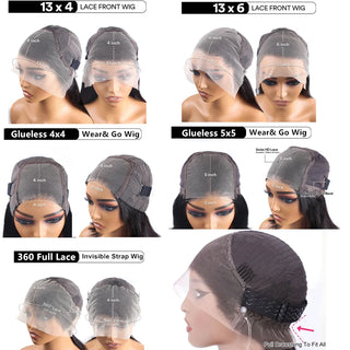 Body Wave Glueless Drawstring 360 Full Lace Wig Water Wave Human Hair Pre Plucked Hd 13x6 Lace Frontal Wig 5x5 Wear Go For Women