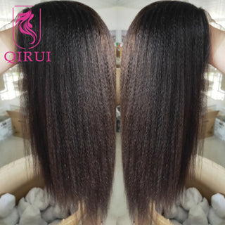 WDBY Beauty – Glueless Light Yaki Full Lace Wig (Pre‑Plucked Brazilian Remy Human Hair)