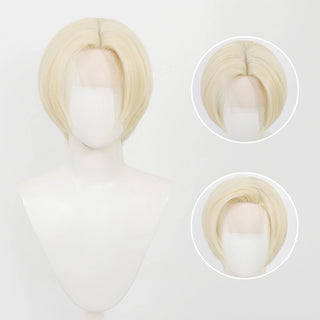 Short Cosplay Lace Front Wig Heat Resistant Multi-Color