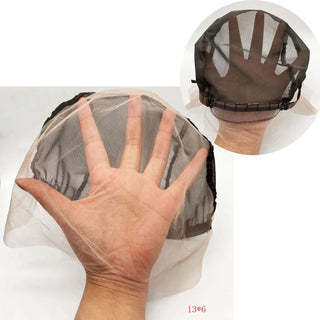 WDBY Beauty 13x6 & 13x4 Glueless Lace Wig Cap – Adjustable Weaving Cap for Wig Making