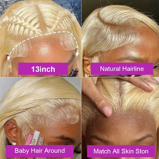 WDBY Beauty – 613 HD Blonde Lace Front Wig (13x4 / 13x6 Deep Loose Wave & Water Curly Remy Human Hair)