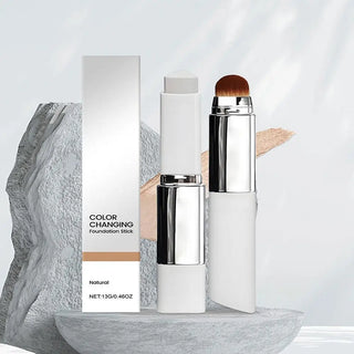 Color-Changing Foundation Stick – Hydrating Niacinamide & Collagen | WDBY Beauty