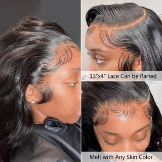 Straight Hair 2X6 13x4 Lace Frontal Closure Only 4x4 5x5 6x6 Lace Closure Brazilian Hair PrePlucked Hair Line Human Hair Closure