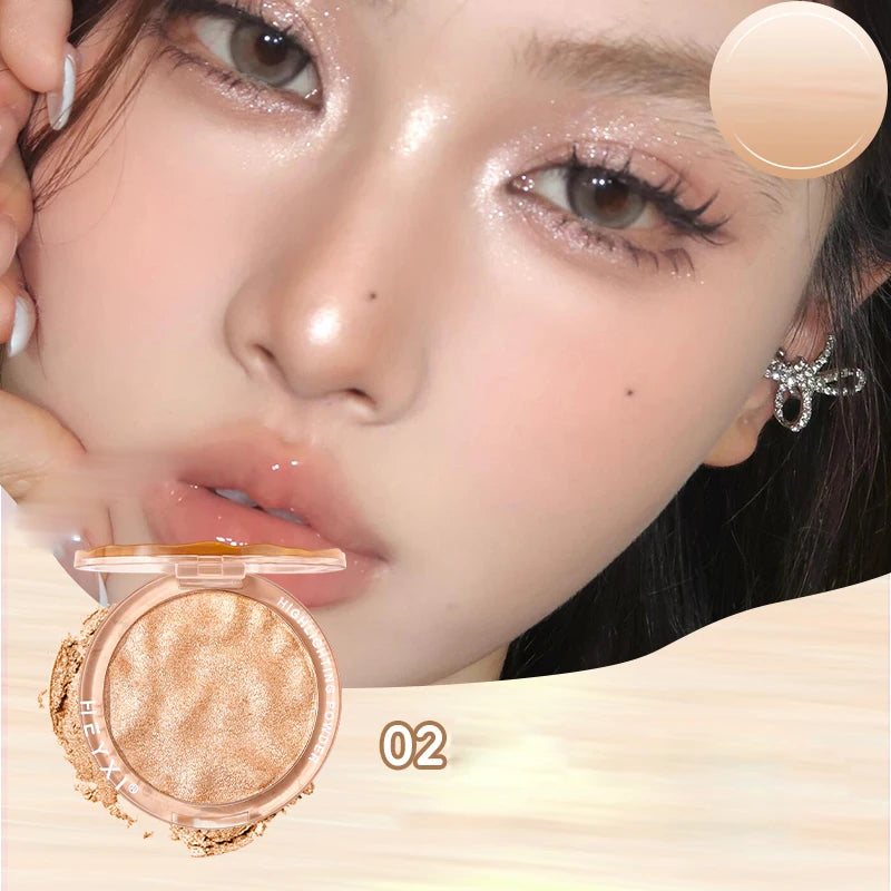 High gloss powder, clear and sparkling, with delicate texture and a light and natural makeup feel,, for All Skin Tones