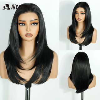 WDBY Beauty Ombre Brown Lace Front Wig – 20” Pre-Plucked 13x6 Wear & Go Wig