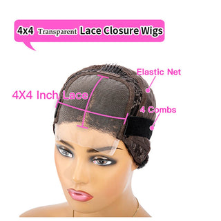 Brown Roots Honey Blonde Wig Silk Base Lace Front Wig Natural Wave Human Wigs Full Lace Wig Real Hair Wigs 5x5 Closure Wigs