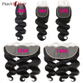 Body Wave 13x6 13X4 HD Lace Frontal Brazilian Human Hair Preplucked 4x4 5x5 Transparent Lace 2x6 Hd Lace Closure Human Hair