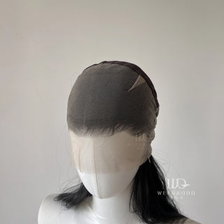 360 Black Lace Front Wig for Women 26inch Long Straight 13x4 HD Synthetic Lace Wigs for Daily Use Cosplay High Quality