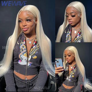 Wdbybeauty 613 Blonde Lace Front Wig Human Hair 13X6 Hd Lace Frontal Wig 13X4 Straight Lace Front Wigs 4X4 Closure Wig For Women 30 38 Inch