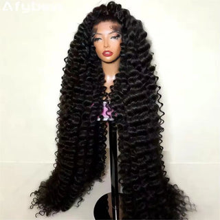 WDBY Beauty 13x4 HD Loose Deep Wave Lace Front Wig – Glueless Pre-Plucked Synthetic Wig
