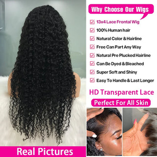 Wholesale Dropshipping Closure Deep Wave Frontal Straight Human Wig Body Wave Human Hair Wigs Water Wave Lace Front Wig