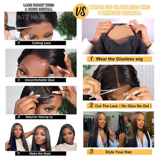 Water Wave 13x6 HD Lace Front Wig Human Hair Wig 360 13x4 Lace Frontal Deep Wave Glueless Wigs for Black Woman Human Hair Wigs