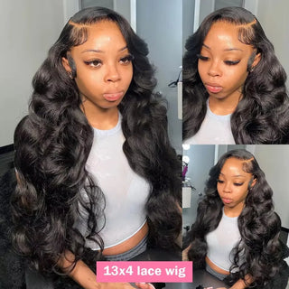 Body Wave Glueless Drawstring 360 Full Lace Wig Water Wave Human Hair Pre Plucked Hd 13x6 Lace Frontal Wig 5x5 Wear Go For Women