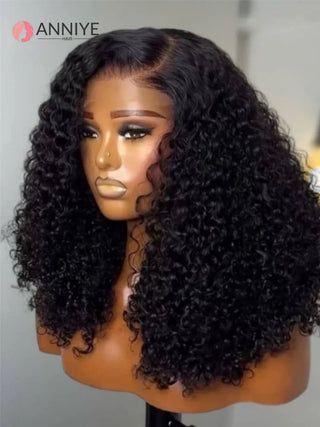 Kinky Curly Bob Lace Closure Wig – 5x5 Brazilian Human Hair | WDBY Beauty
