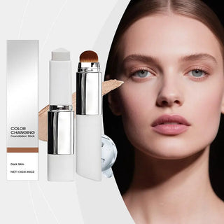Color-Changing Foundation Stick – Hydrating Niacinamide & Collagen | WDBY Beauty