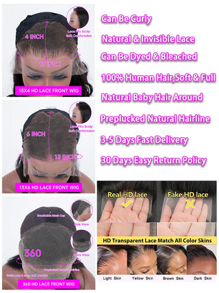 Wholesale Dropshipping Closure Deep Wave Frontal Straight Human Wig Body Wave Human Hair Wigs Water Wave Lace Front Wig