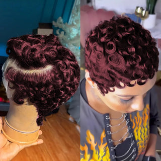 WDBY Beauty – Body Wave Pixie Cut HD Lace Front Wig (13x4 Glueless, Pre‑Plucked 100% Human Hair)