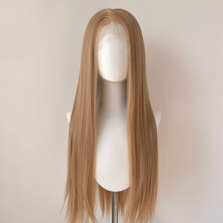 360 Black Lace Front Wig for Women 26inch Long Straight 13x4 HD Synthetic Lace Wigs for Daily Use Cosplay High Quality