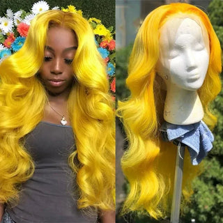 WDBY Beauty – Lavender Purple Long Body Wave Lace Front Wig (13x4 Synthetic / Blend, Heat‑Resistant, Cosplay & Daily Wear)