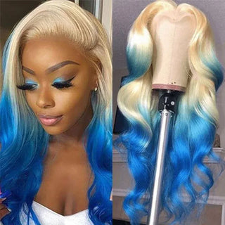 WDBY Beauty – Lavender Purple Long Body Wave Lace Front Wig (13x4 Synthetic / Blend, Heat‑Resistant, Cosplay & Daily Wear)