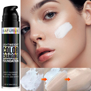 Magic Color-Changing Foundation Liquid – Soft Matte Long-Lasting Coverage | WDBY Beauty