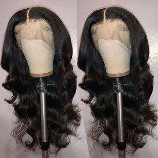 WDBY Beauty Body Wave 13x4 Glueless Lace Front Wig – Long Pre-Plucked Synthetic Wig