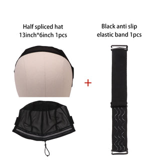 WDBY Beauty – Stretch Mesh Lace Wig Making Cap with Invisible Drawstring and Wig Band