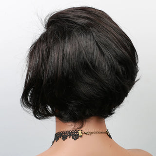 WDBY Beauty – Short Pixie Cut Lace Front Wig (13x4 Human Hair Wig for Women, Straight or Curly Remy Hair