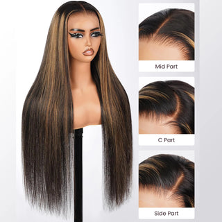 WDBY Beauty 13x6 Straight Brazilian Human Hair Lace Front Wig – Pre-Plucked Natural Color Wig