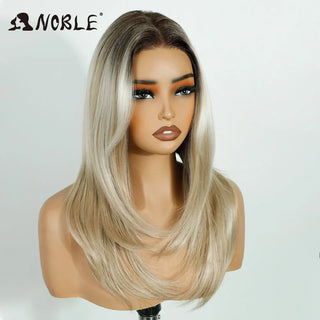 WDBY Beauty Ombre Brown Lace Front Wig – 20” Pre-Plucked 13x6 Wear & Go Wig