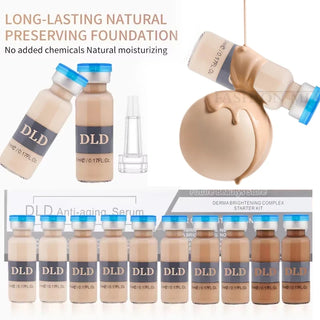 BB Cream Glow Serum Kit – Niacinamide Hydrating Foundation & Sun Protection | WDBY Beauty