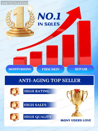 Great best-selling product! NO Wrinkle, youthful, and healthy skin.