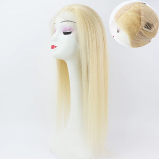 WDBY Beauty Silk Top Full Lace Wig – #613 Light Blonde Body Wave Remy Human Hair (Pre-Plucked, Full Hand-Tied)
