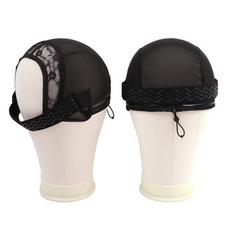 WDBY Beauty – Stretch Mesh Lace Wig Making Cap with Invisible Drawstring and Wig Band