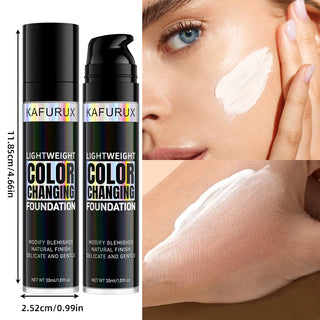 Magic Color-Changing Foundation Liquid – Soft Matte Long-Lasting Coverage | WDBY Beauty